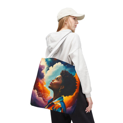 Custom - I Will Lift Up Mine Eyes Tote Bag - Art