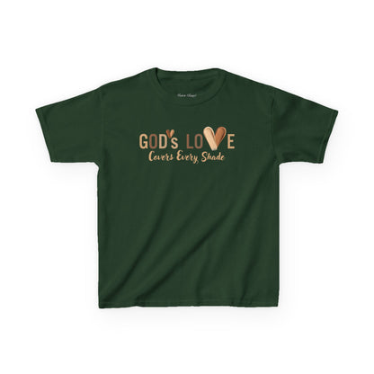 Kids Tee - God's Love Covers Every Shade