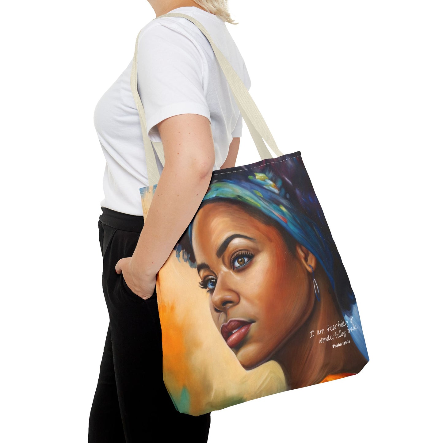 Art Tote Bag - Fearfully & Wonderfully Made Design