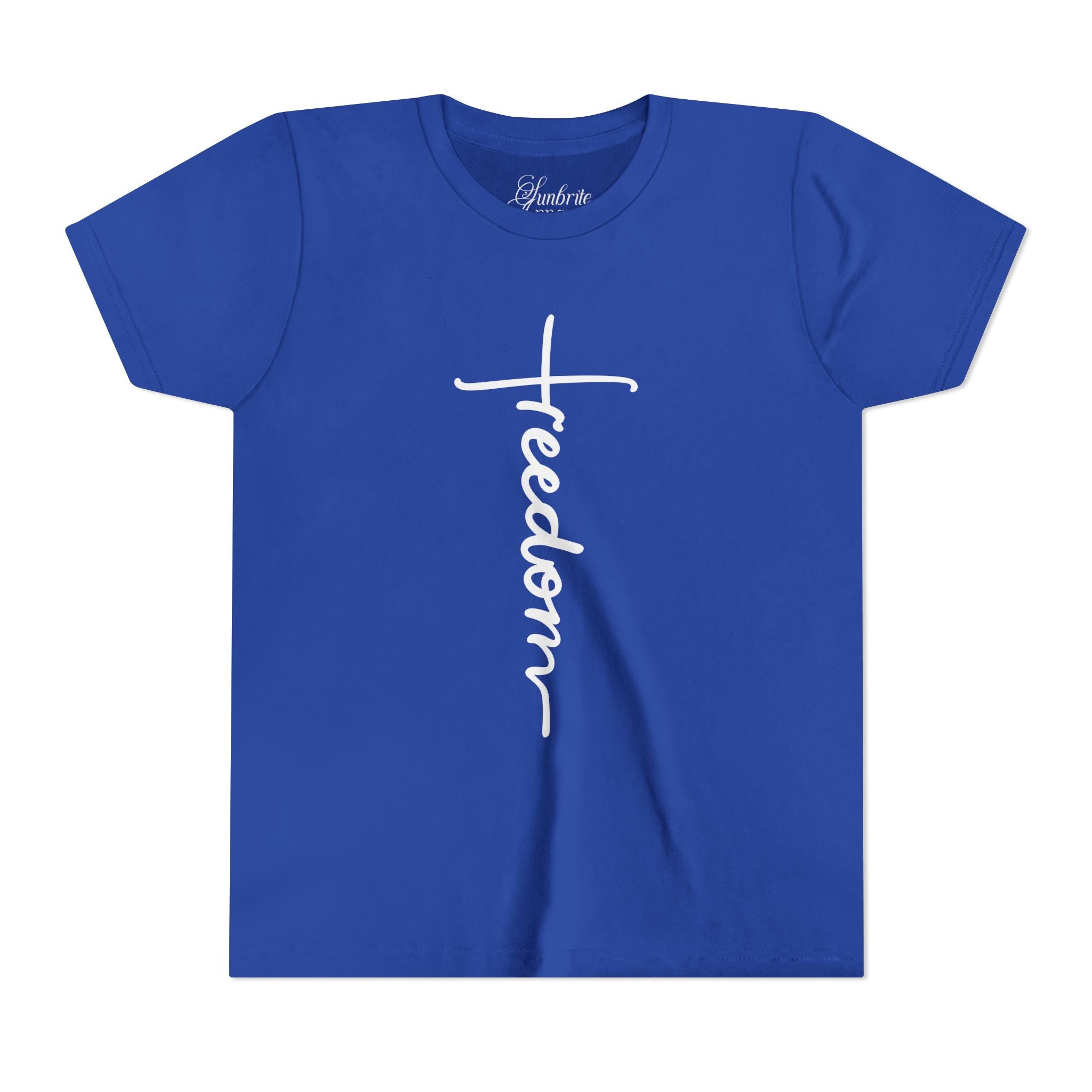 Christian Youth Tee - Freedom in Christ Design