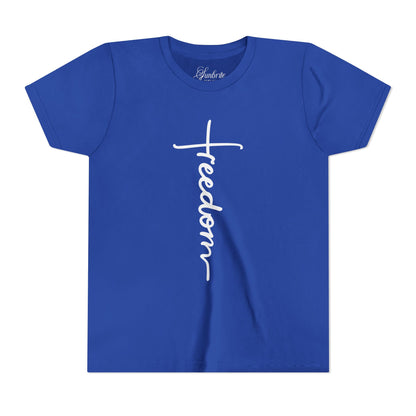 Christian Youth Tee - Freedom in Christ Design