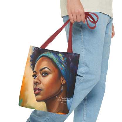 Art Tote Bag - Fearfully & Wonderfully Made Design