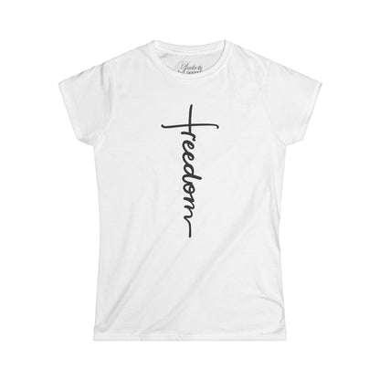 Freedom in Christ – John 8:36 Women's T-Shirt