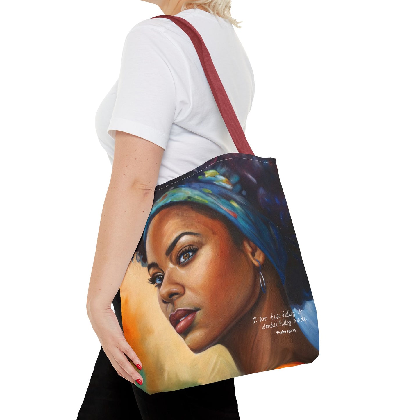 Art Tote Bag - Fearfully & Wonderfully Made Design