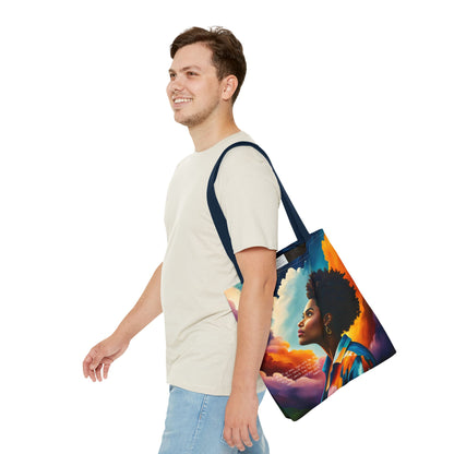 Custom - I Will Lift Up Mine Eyes Tote Bag - Art