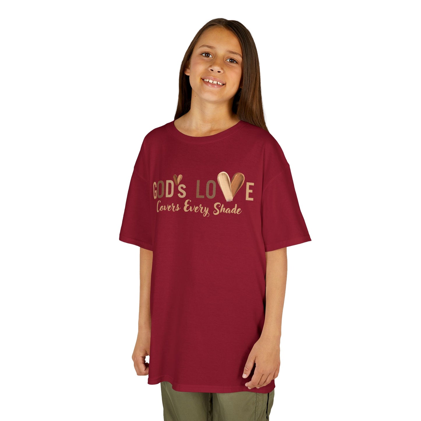 Kids Tee - God's Love Covers Every Shade