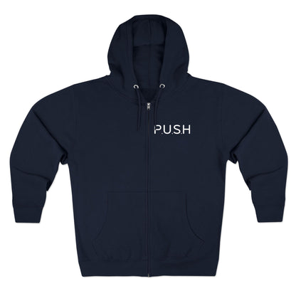 Zip Hoodie - P.U.S.H - Pray Until Something Happens