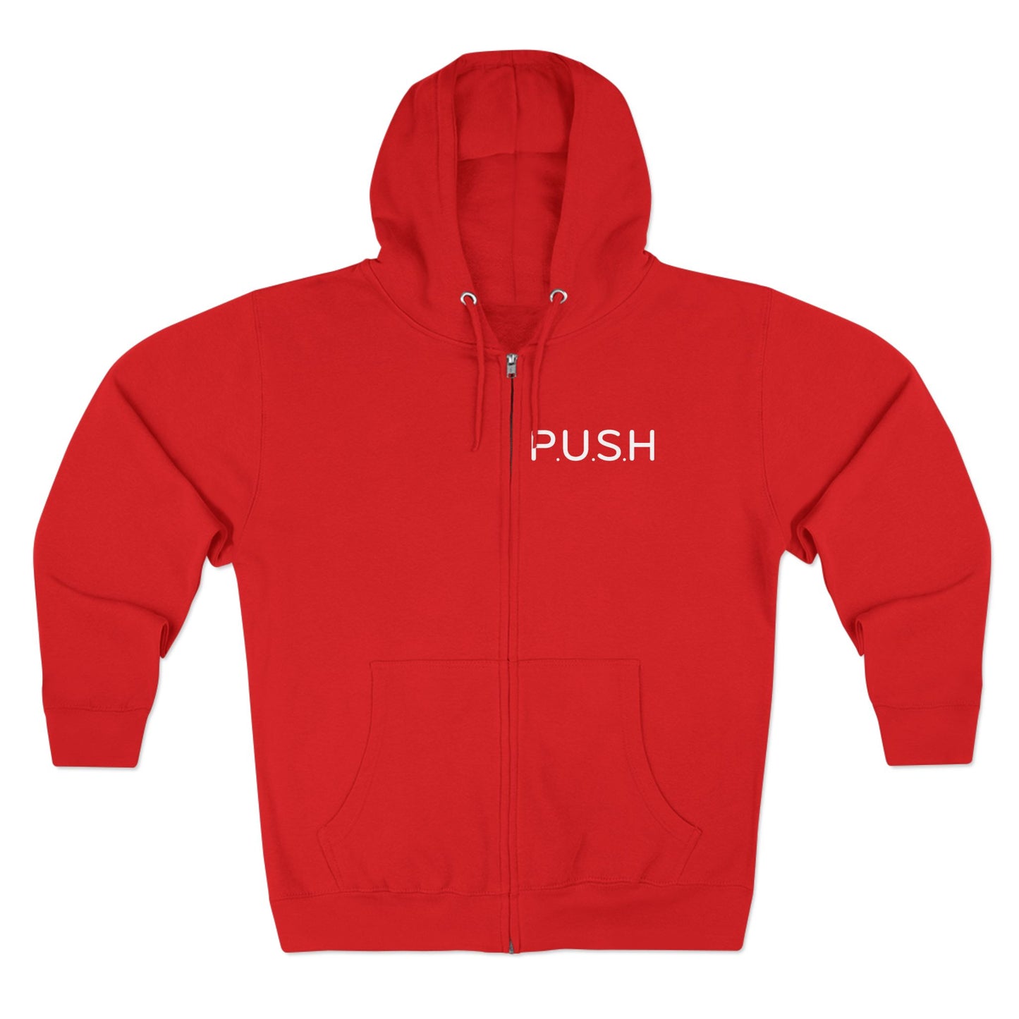 Zip Hoodie - P.U.S.H - Pray Until Something Happens