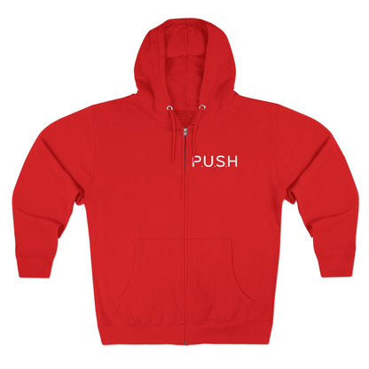 Zip Hoodie - P.U.S.H - Pray Until Something Happens