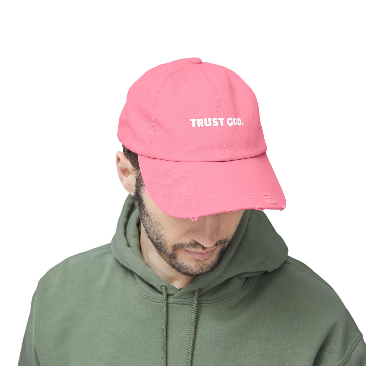 Distressed Cap - Trust God