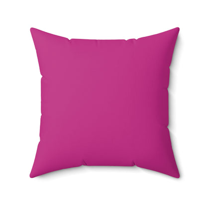 Chosen, Loved, Redeemed Valentine Square Pillow