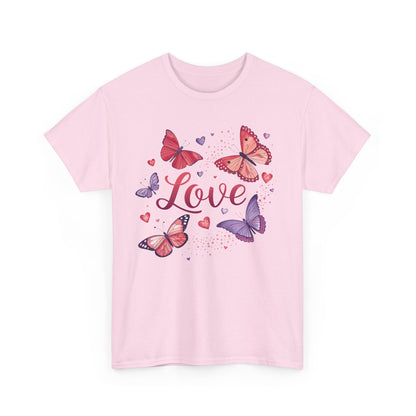 Love Valentine Butterfly T-Shirt