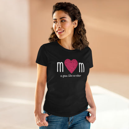 "Mom" A Gem Like No Other - Women's Cotton Tee – Perfect Gift for Mother's Day