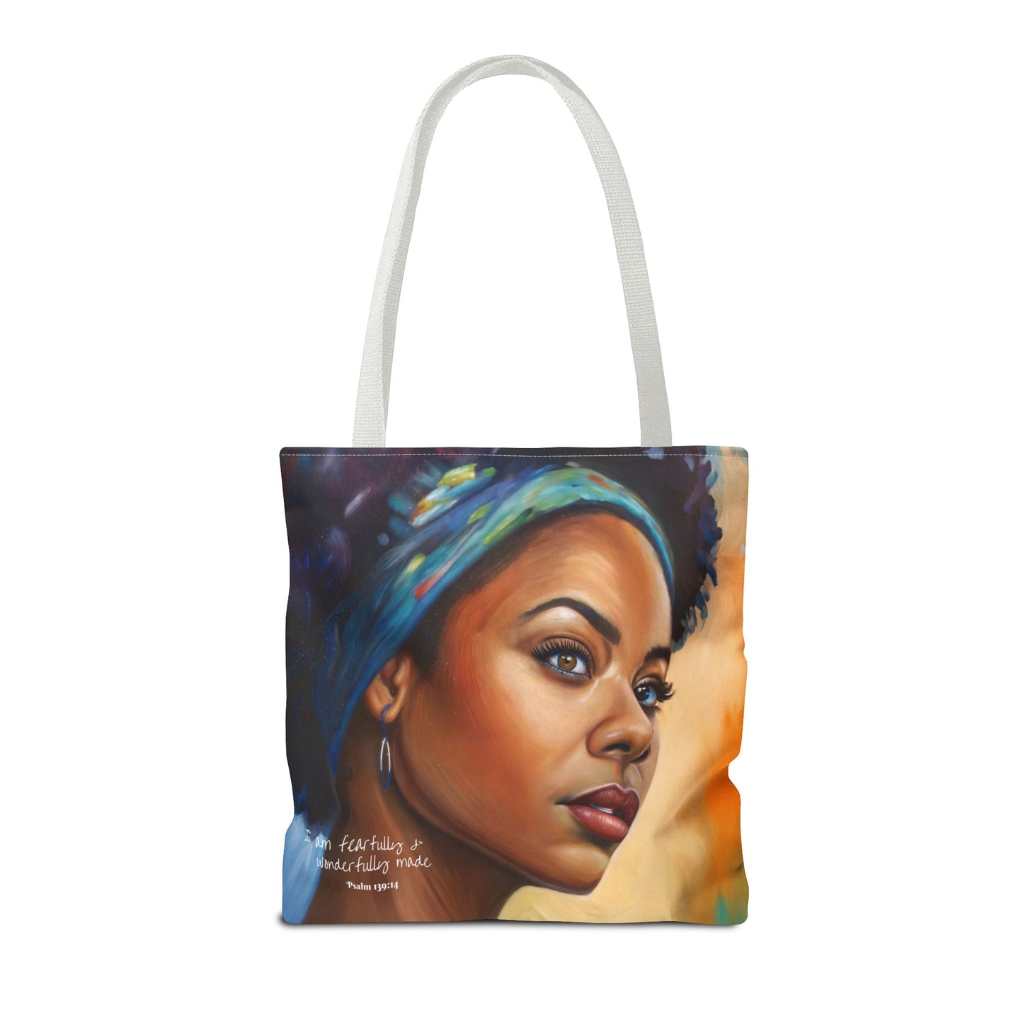 Art Tote Bag - Fearfully & Wonderfully Made Design