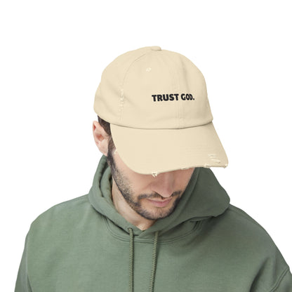 Distressed Cap - Trust God