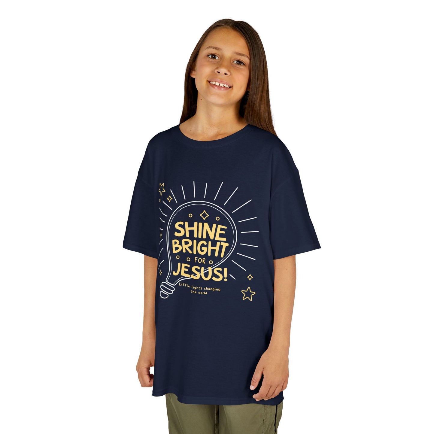 Shine Bright For Jesus - Kids Tee