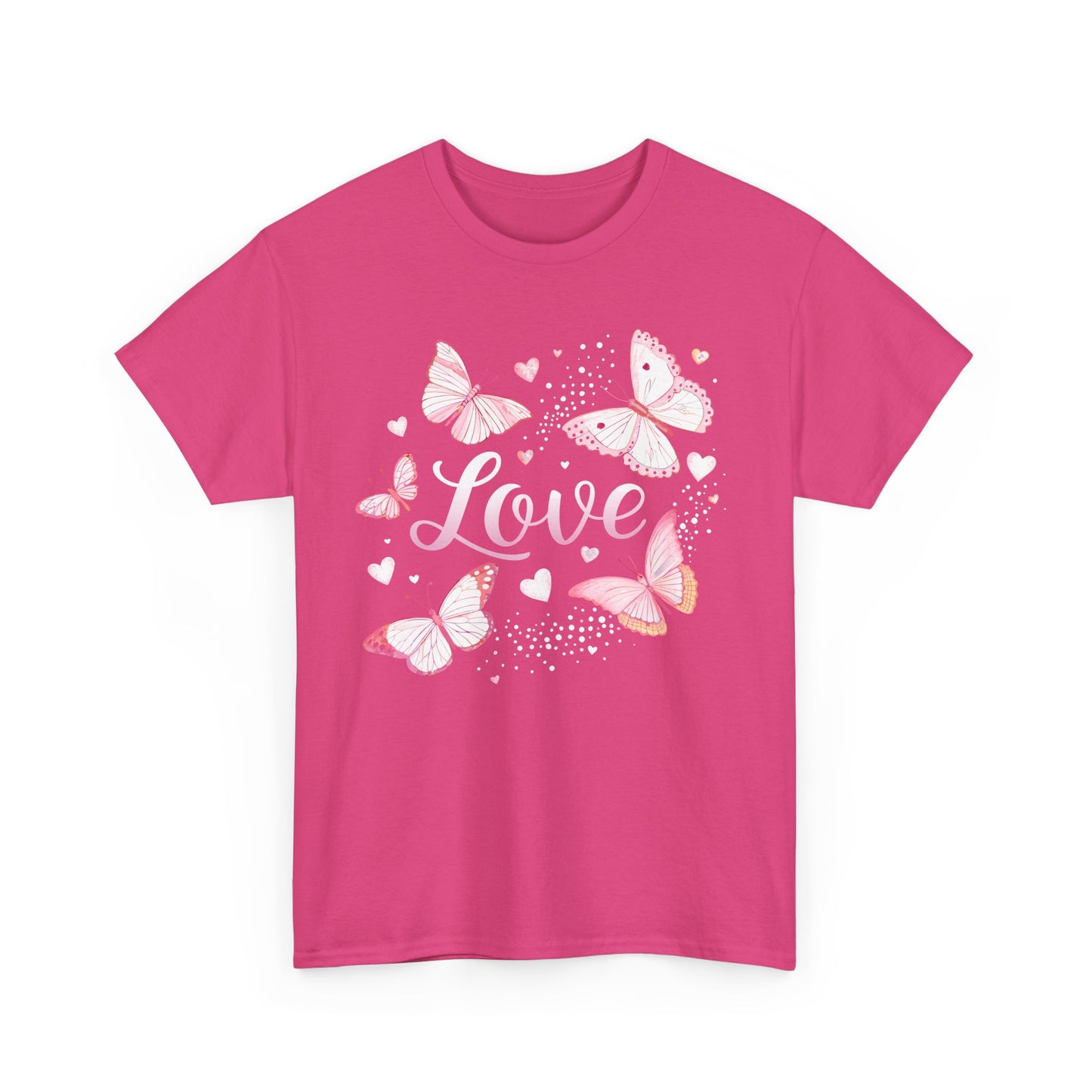 Love Valentine Butterfly T-Shirt