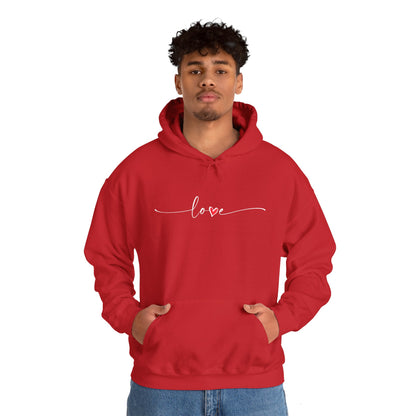 Love Valentine Hooded Sweatshirt