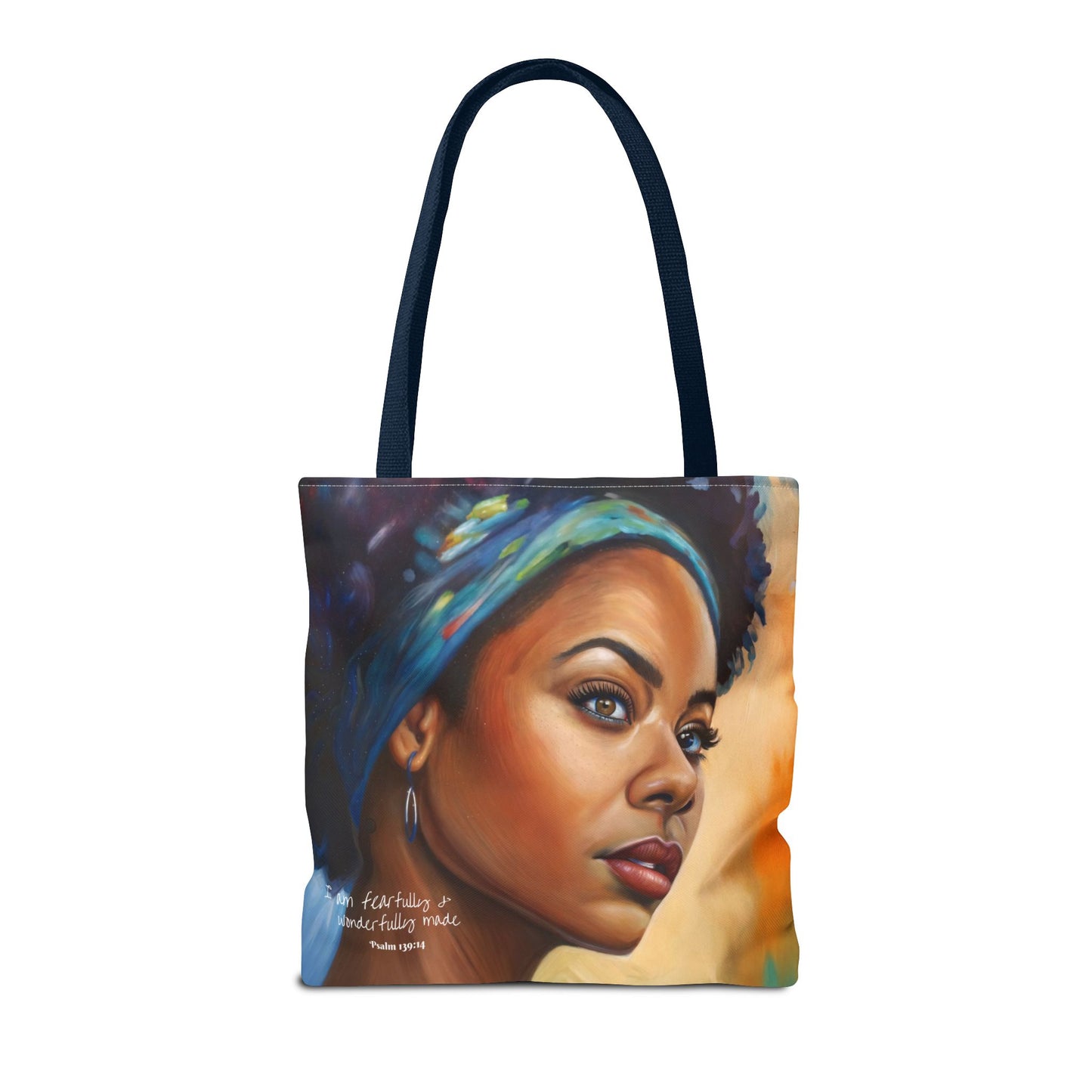 Art Tote Bag - Fearfully & Wonderfully Made Design