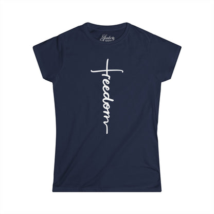 Freedom in Christ – John 8:36 Women's T-Shirt