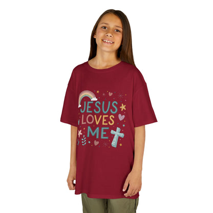 Kids T-Shirt Jesus Loves Me Design