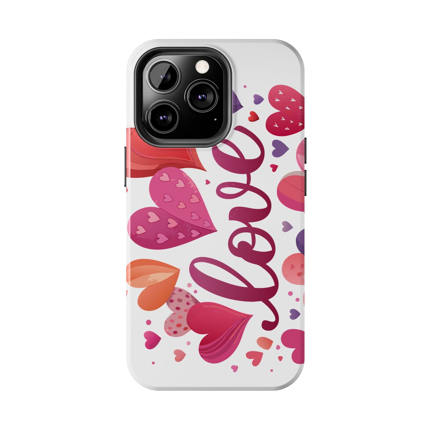 Love & Hearts Tough Valentine Phone Cases