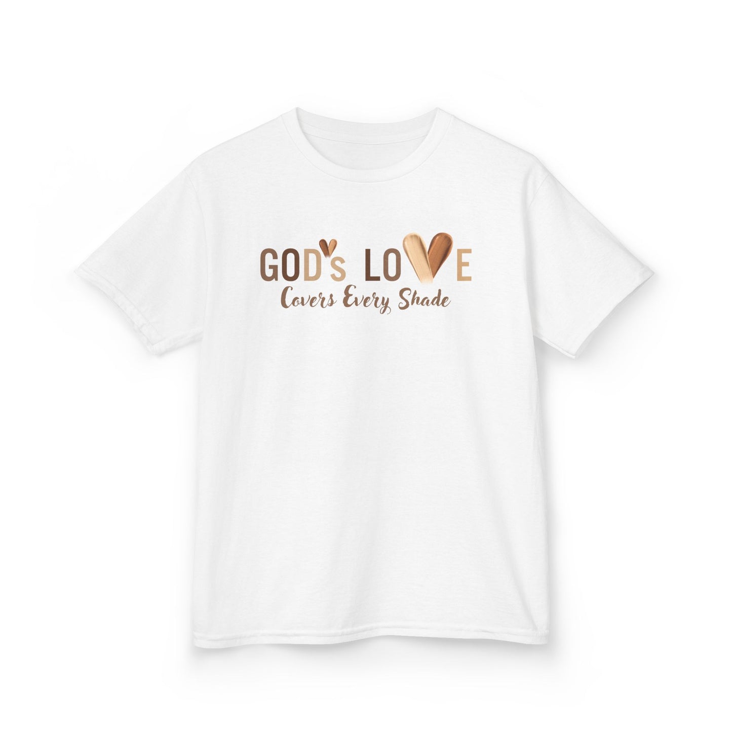 Kids Tee - God's Love Covers Every Shade