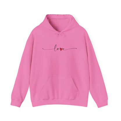 Love Valentine Hooded Sweatshirt