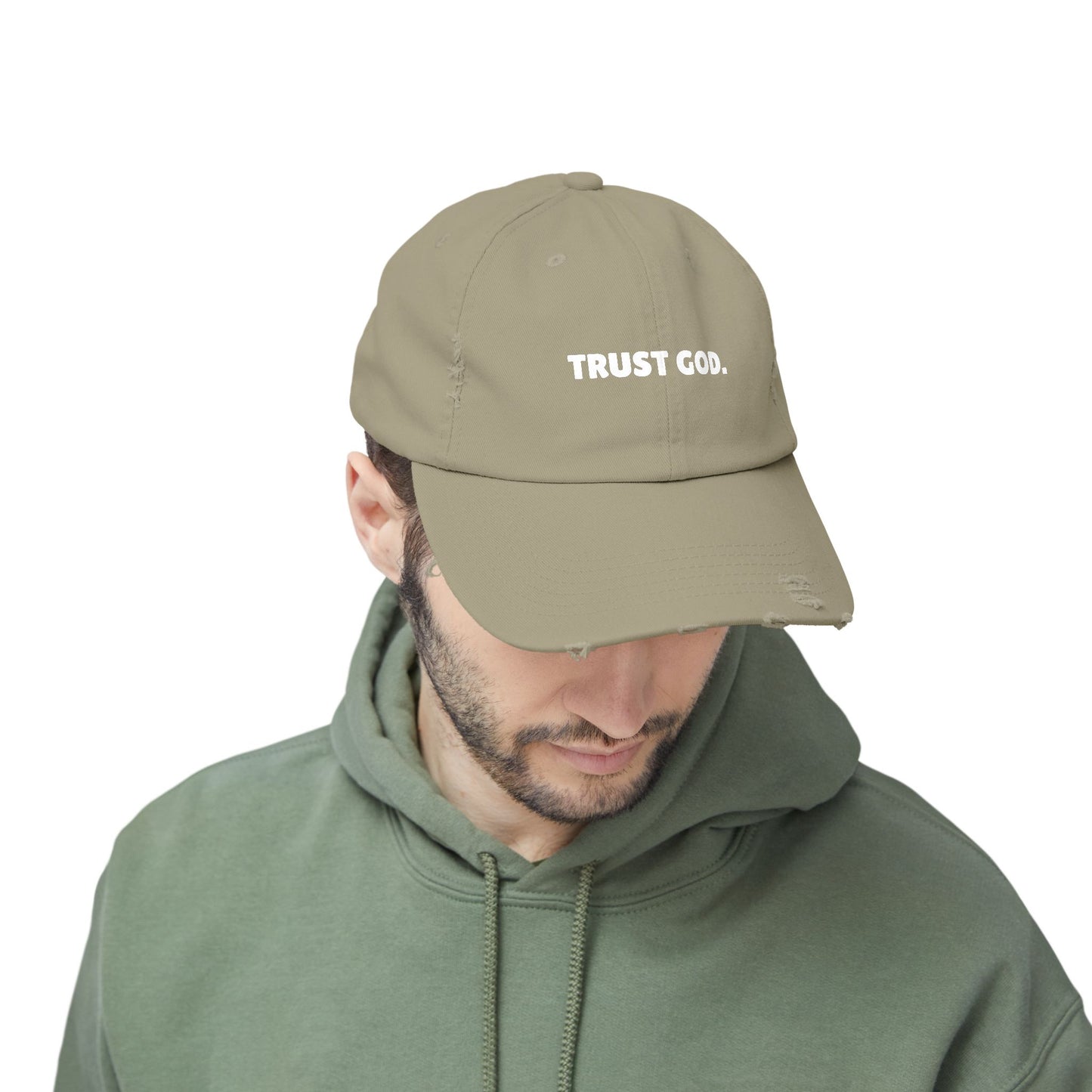 Distressed Cap - Trust God