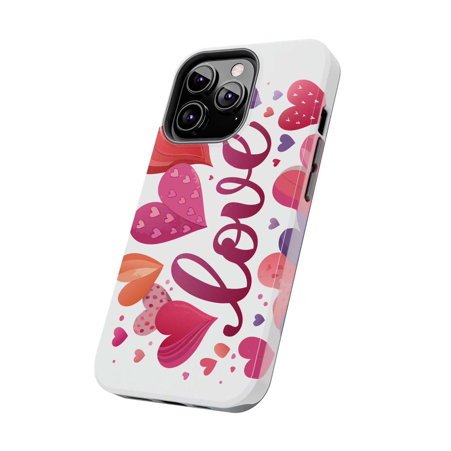 Love & Hearts Tough Valentine Phone Cases