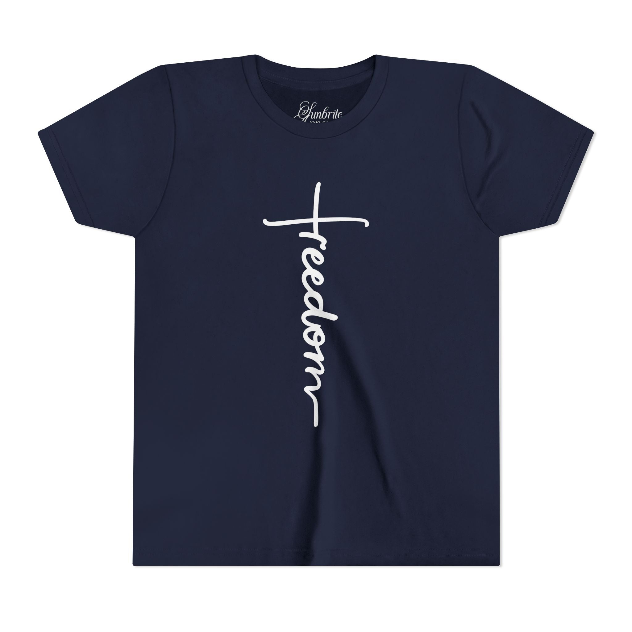 Christian Youth Tee - Freedom in Christ Design