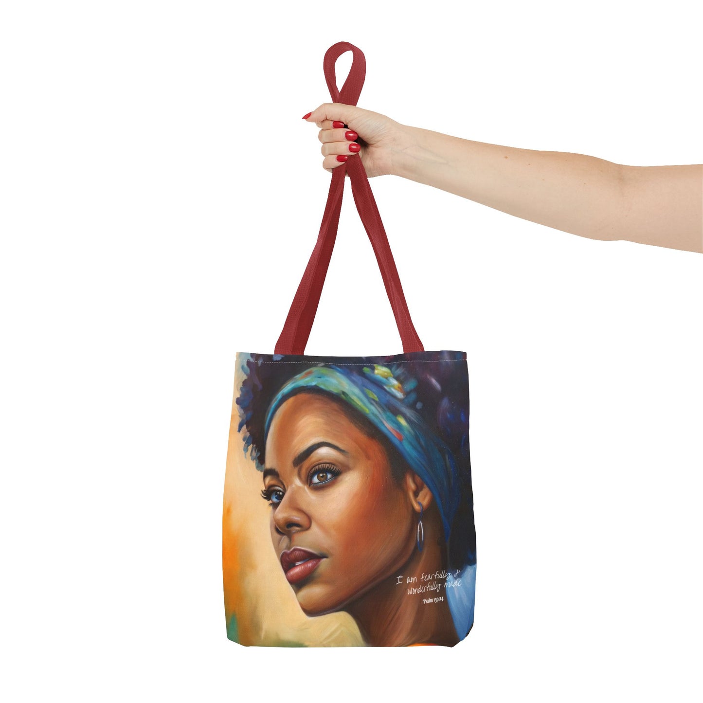 Art Tote Bag - Fearfully & Wonderfully Made Design