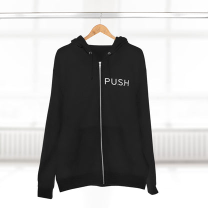 Zip Hoodie - P.U.S.H - Pray Until Something Happens