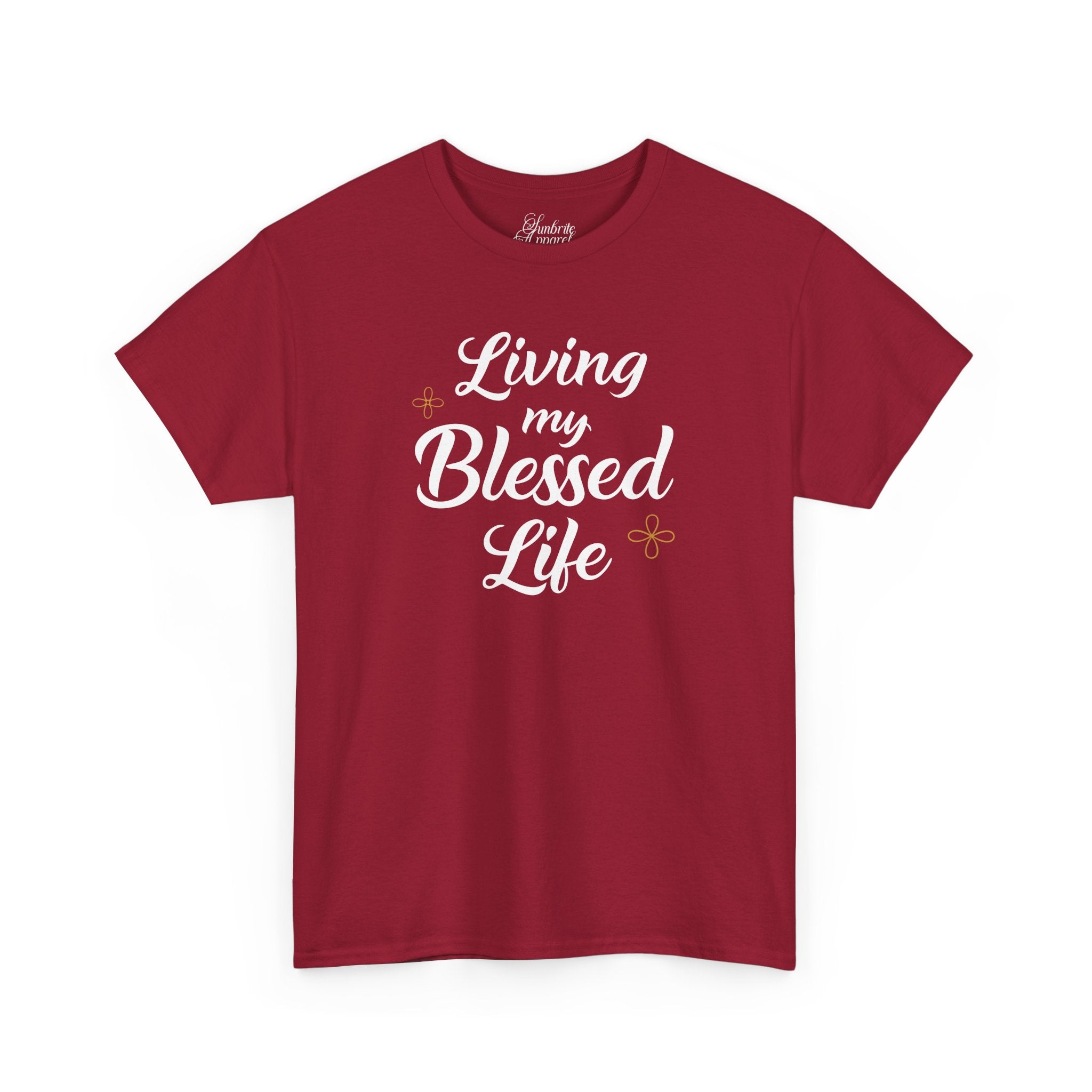 Living My Blessed Life Unisex Cotton Tee