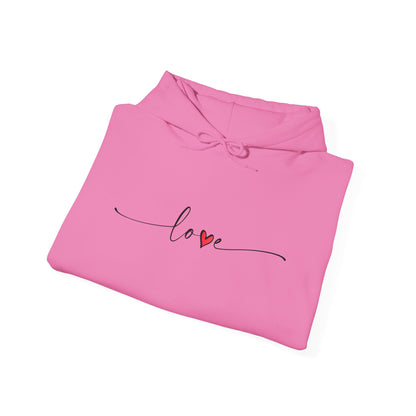 Love Valentine Hooded Sweatshirt