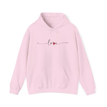 Love Valentine Hooded Sweatshirt