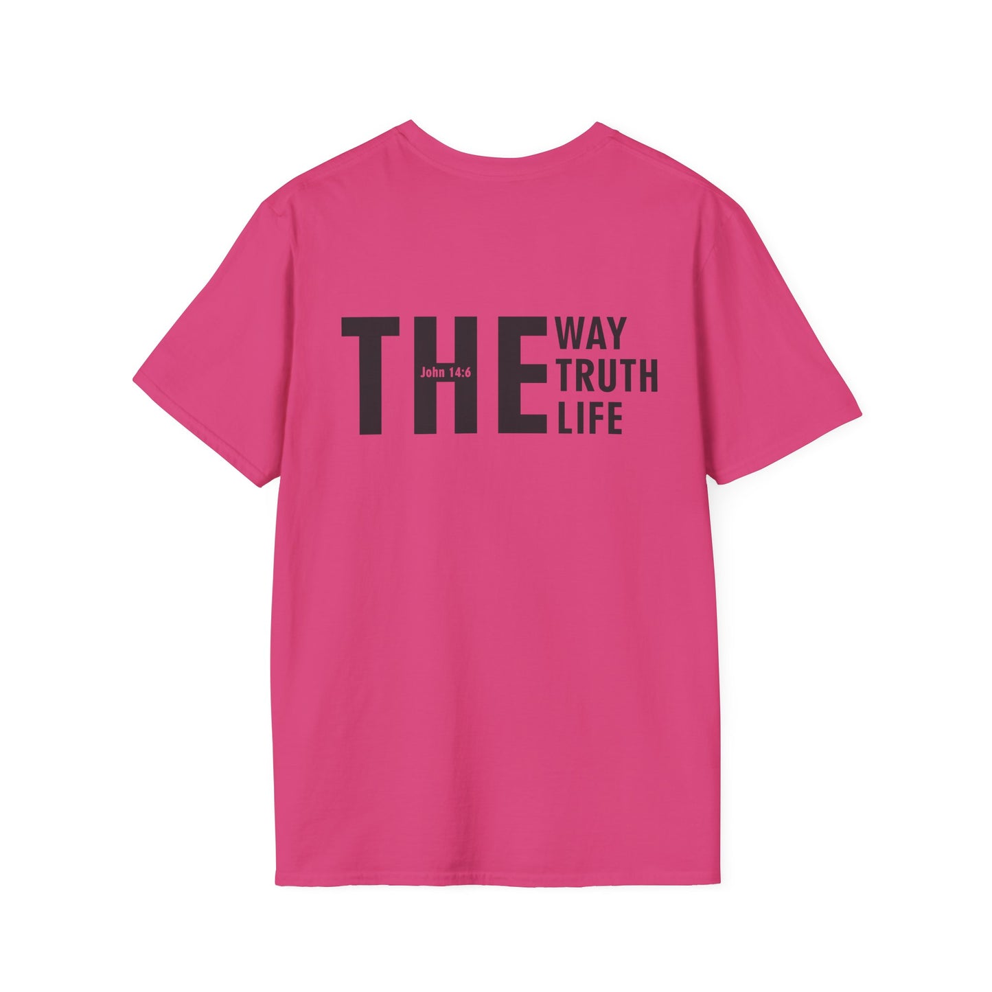 Christian T-Shirt Jesus Is The Way, The Truth, and The Life - John 14:6