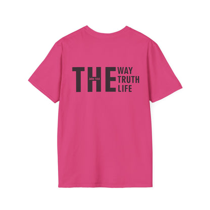 Christian T-Shirt Jesus Is The Way, The Truth, and The Life - John 14:6