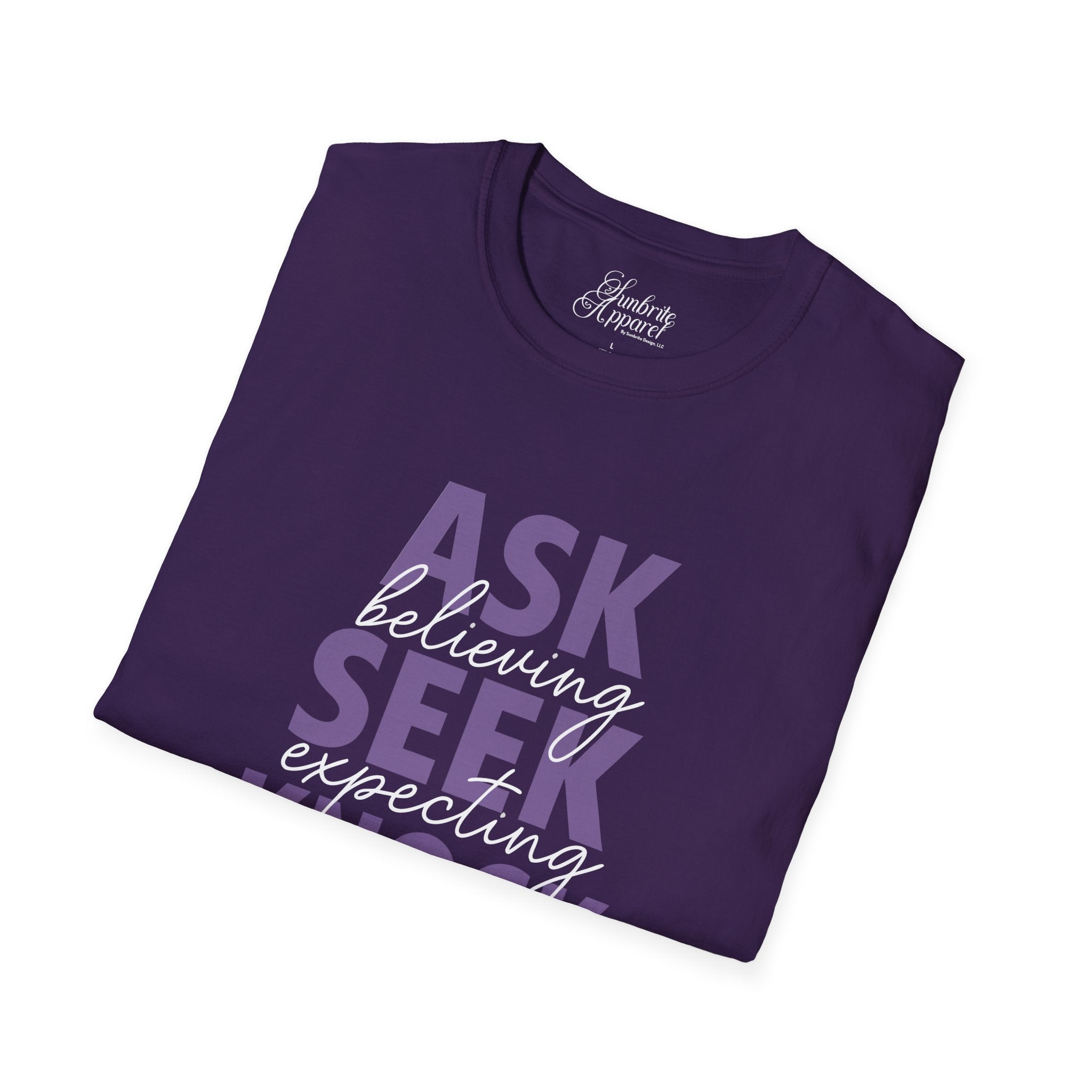 Ask Seek Knock Softstyle T-Shirt