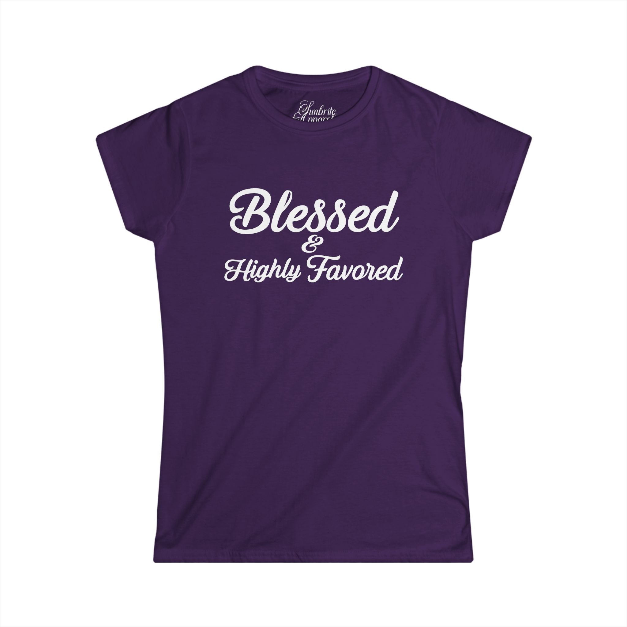 Blessed & Highly Favored Women's Softstyle Tee