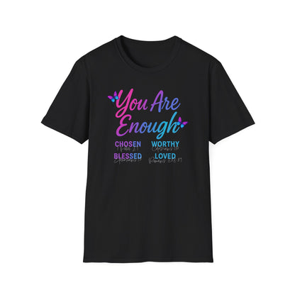 Christian Inspirational T-Shirt - Woman of God: You Are Enough