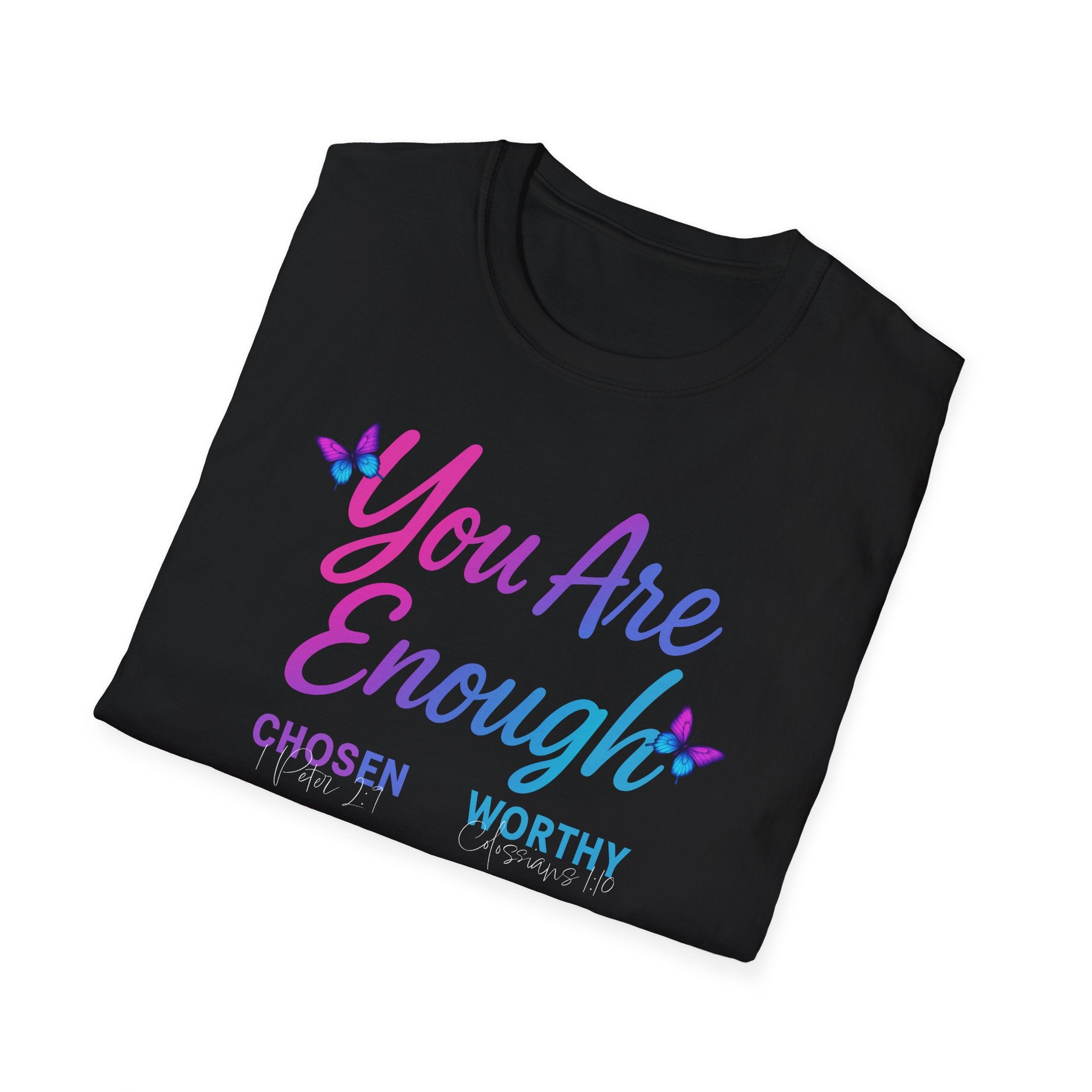 Christian Inspirational T-Shirt - Woman of God: You Are Enough