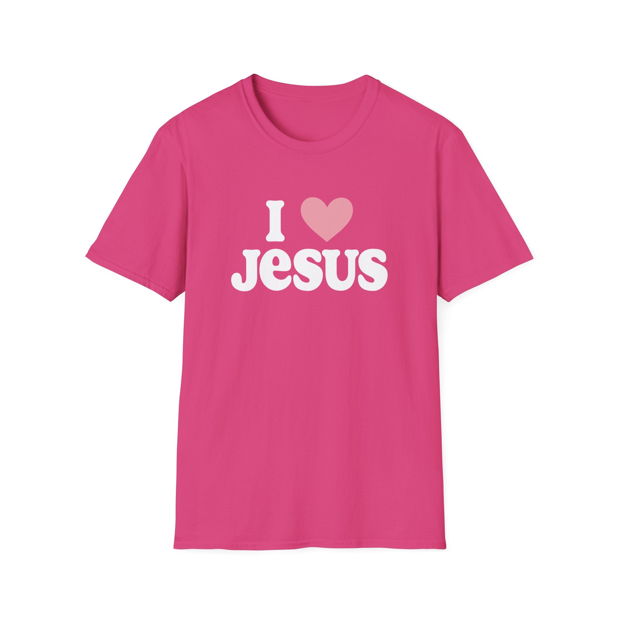 Christian T-Shirt I Love Jesus