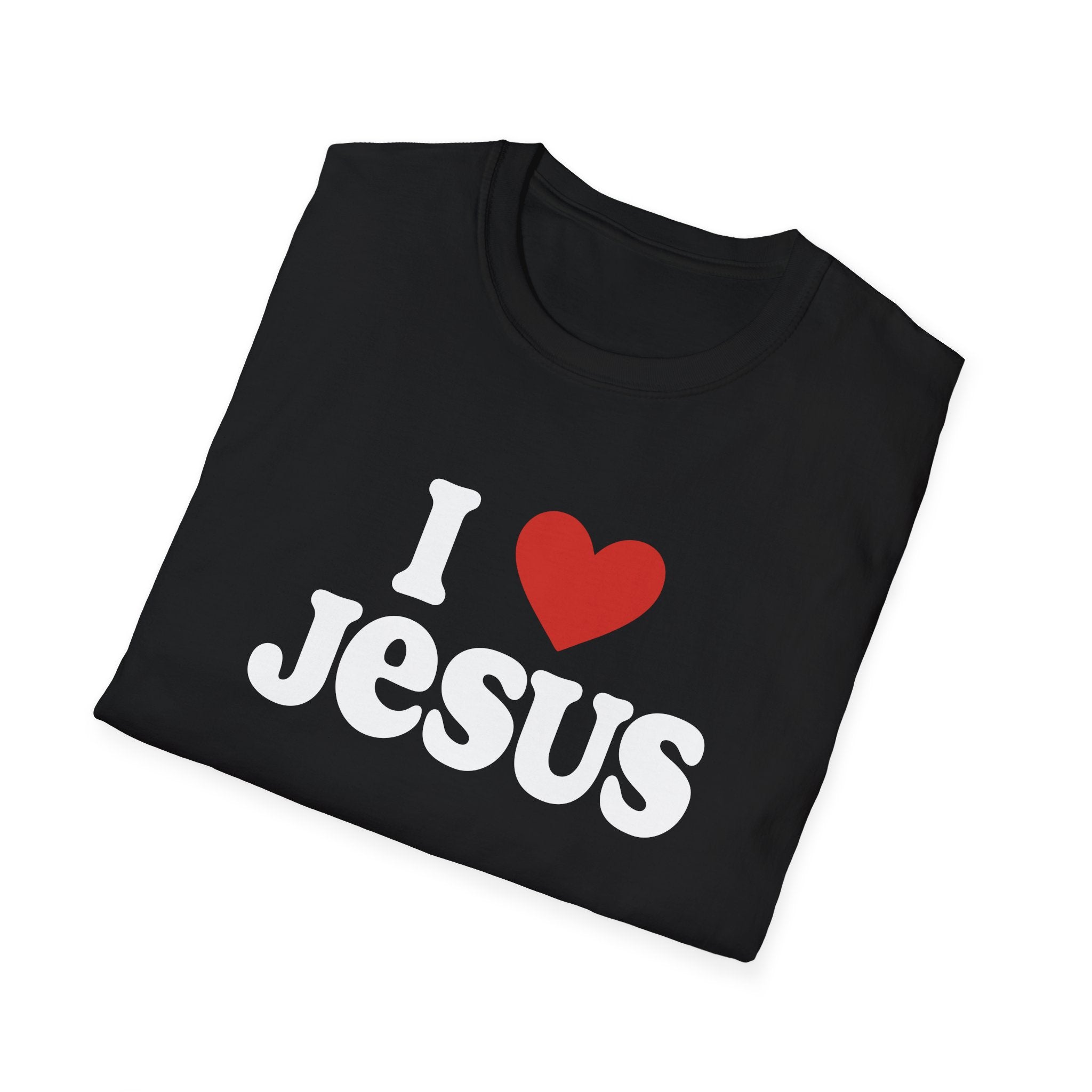 Christian T-Shirt I Love Jesus
