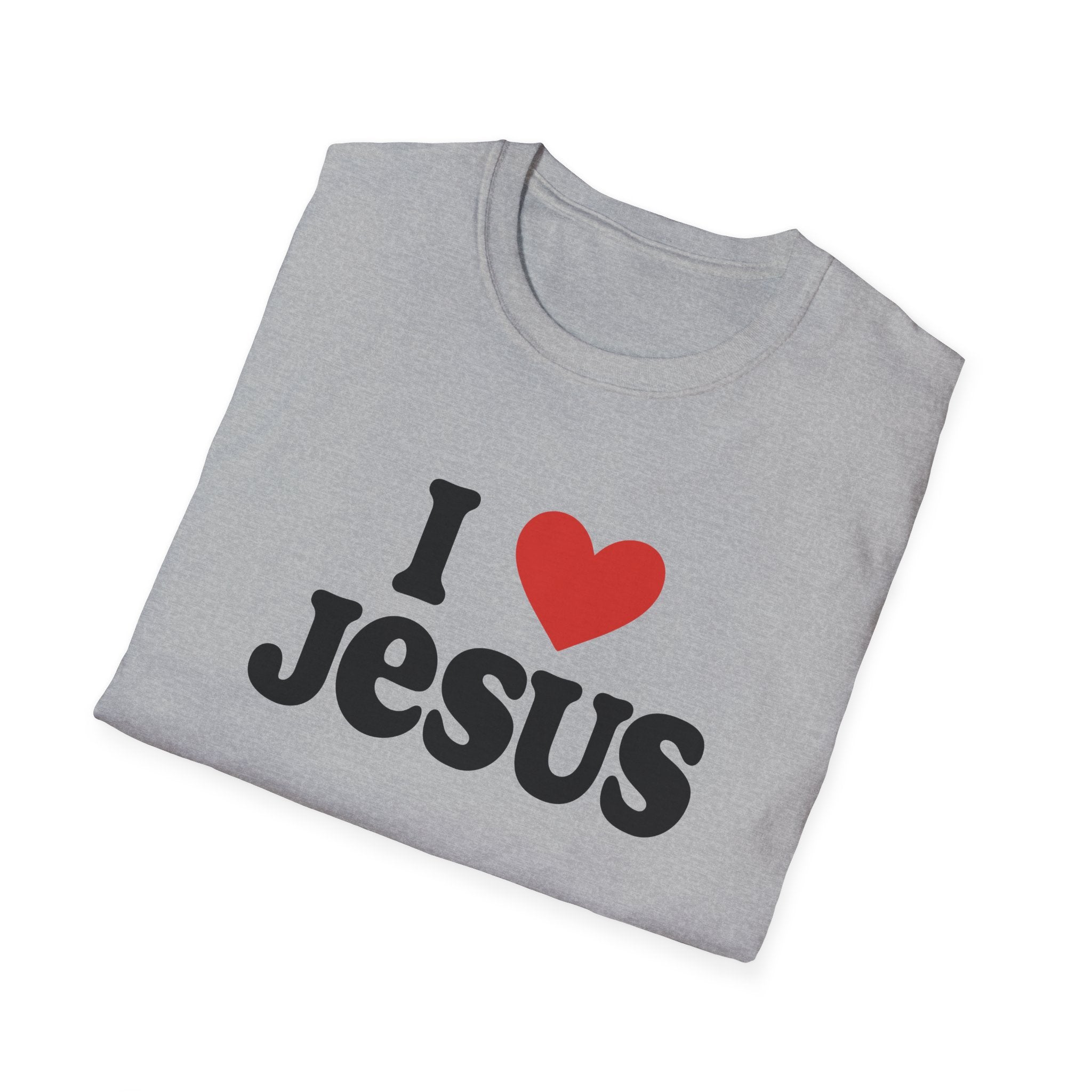 Christian T-Shirt I Love Jesus