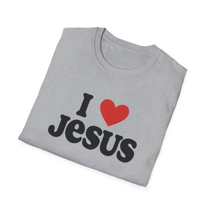 Christian T-Shirt I Love Jesus
