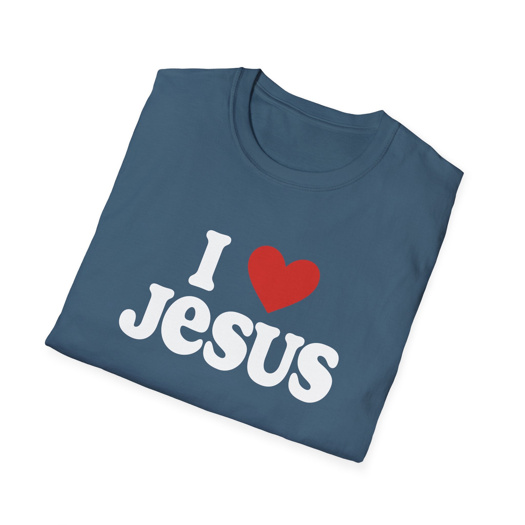 Christian T-Shirt I Love Jesus