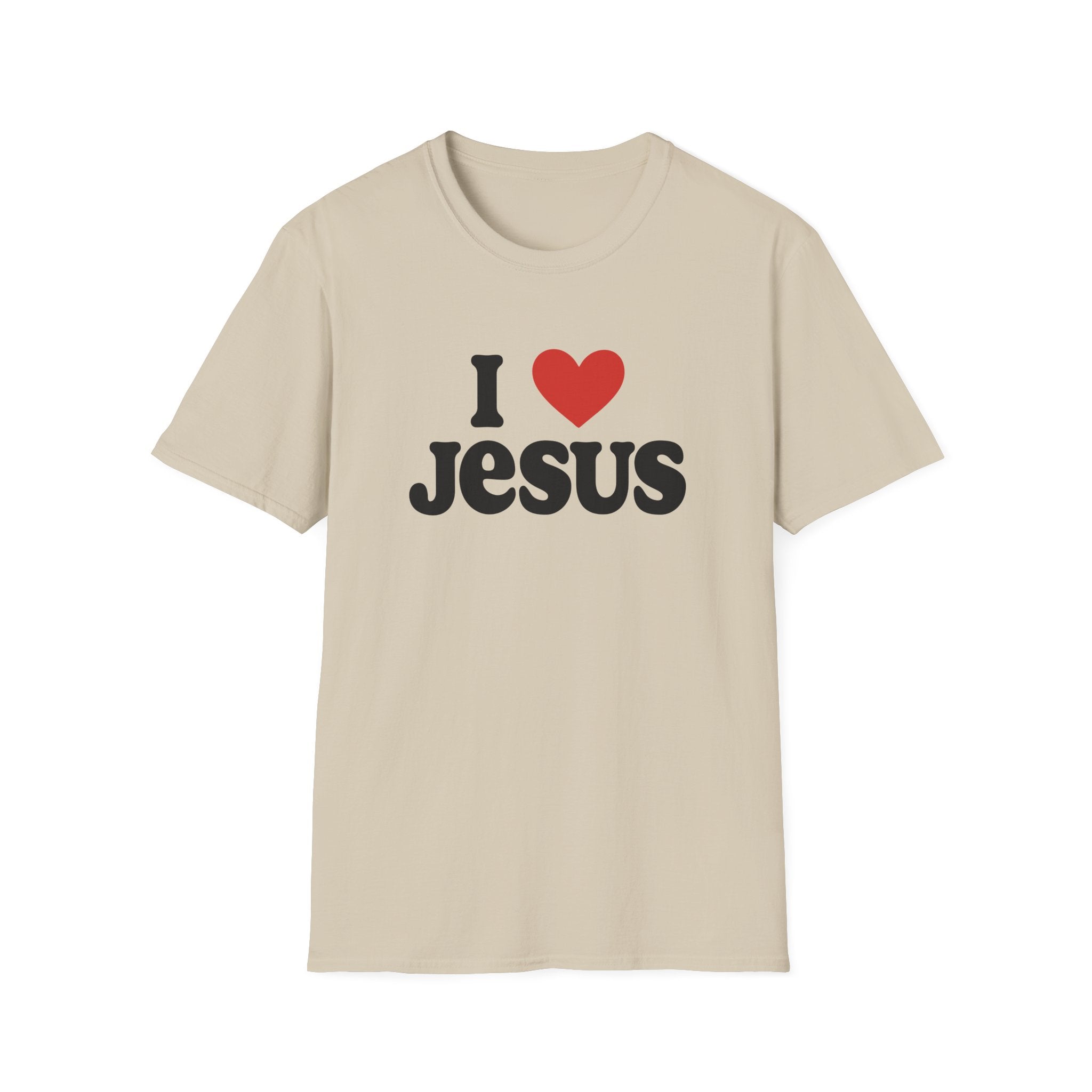 Christian T-Shirt I Love Jesus