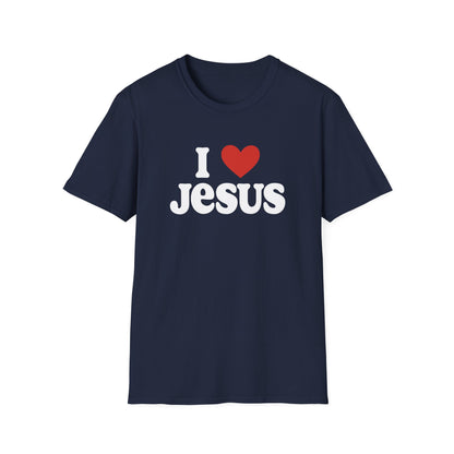 Christian T-Shirt I Love Jesus