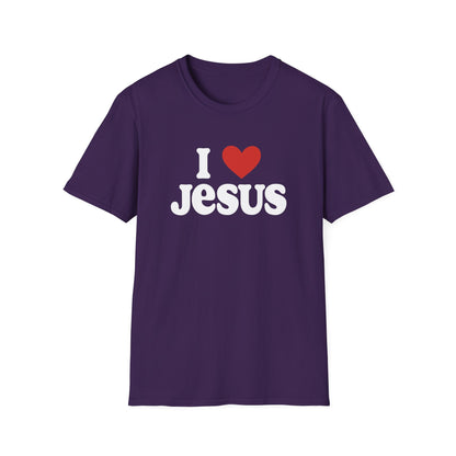 Christian T-Shirt I Love Jesus